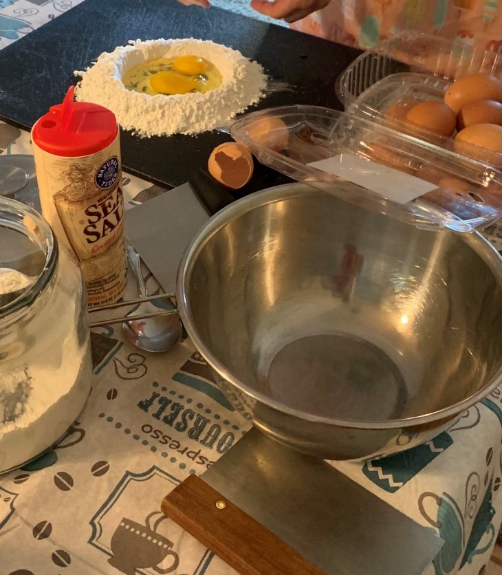 pasta making