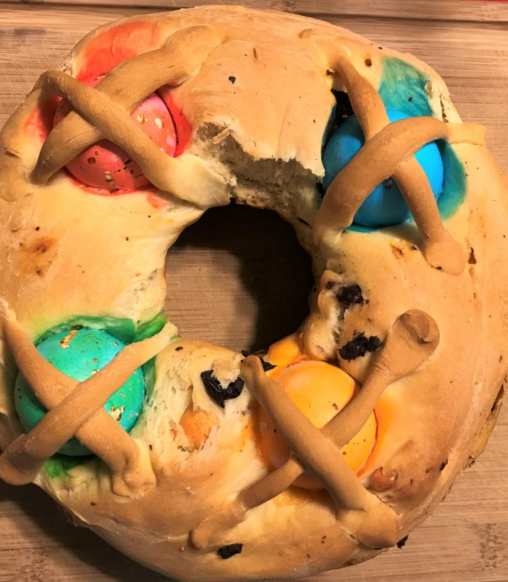Casatiello Italian Easter Bread