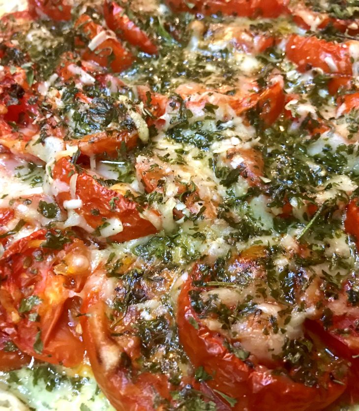 Cheesy Tomato Tart