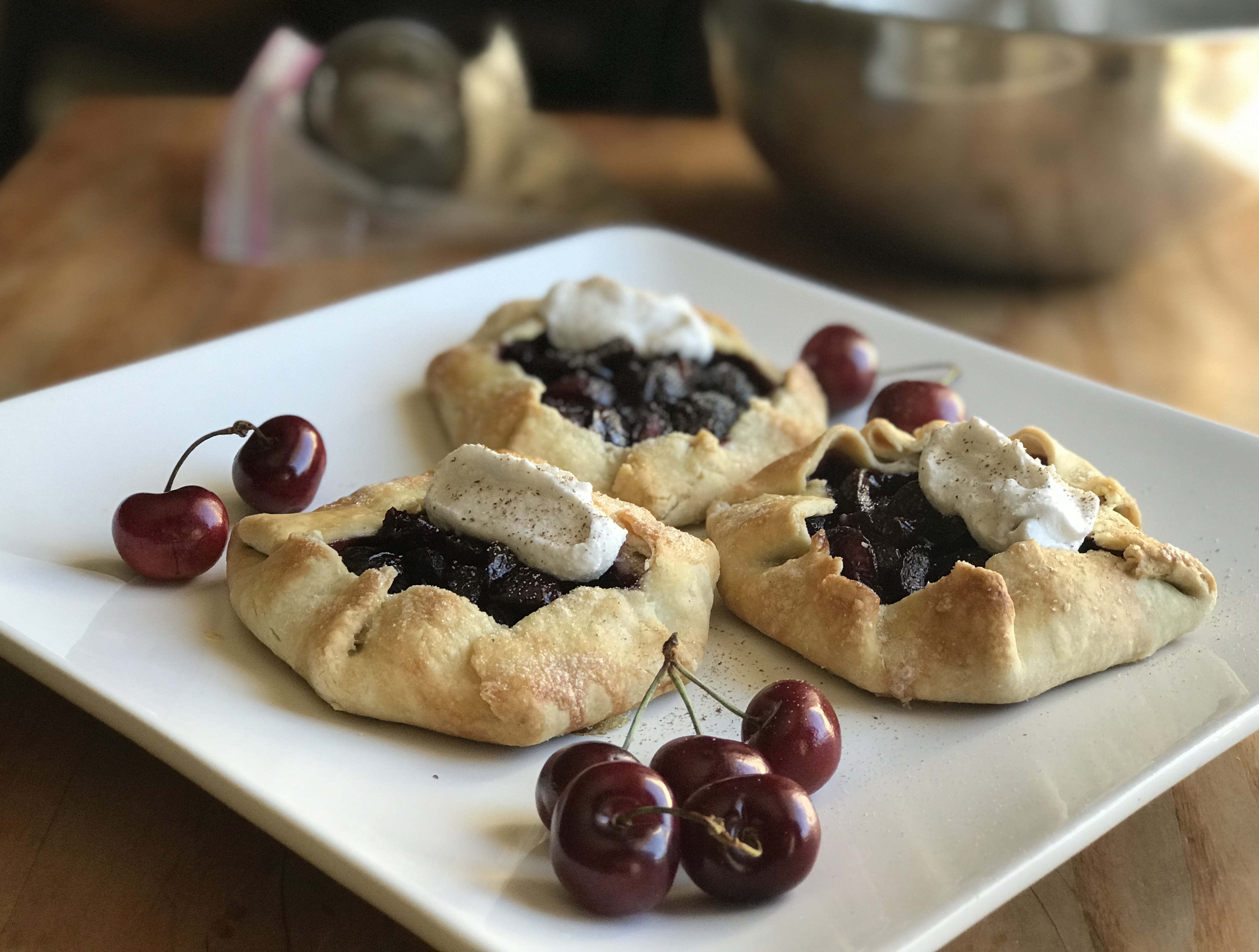 Cherry galette