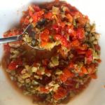 cauliflower spinach vinaigrette